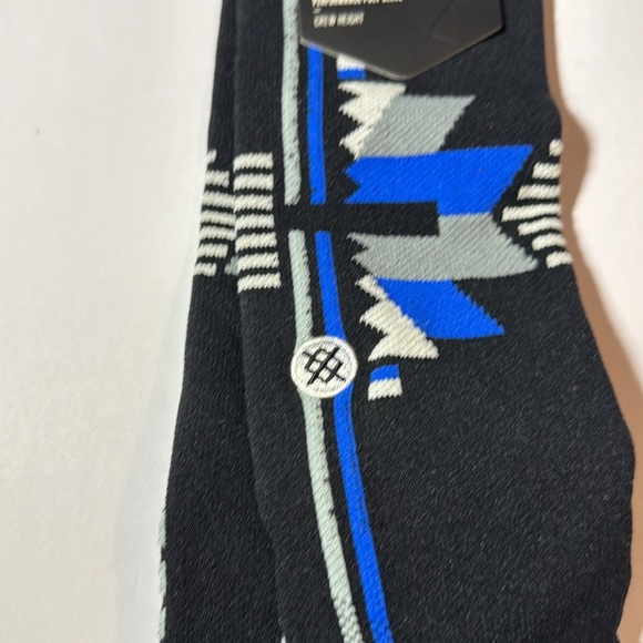 STANCE FEEL360 Performance Black Blue and Gray Athletic Training Socks L(9-12) - Picture 4 of 7